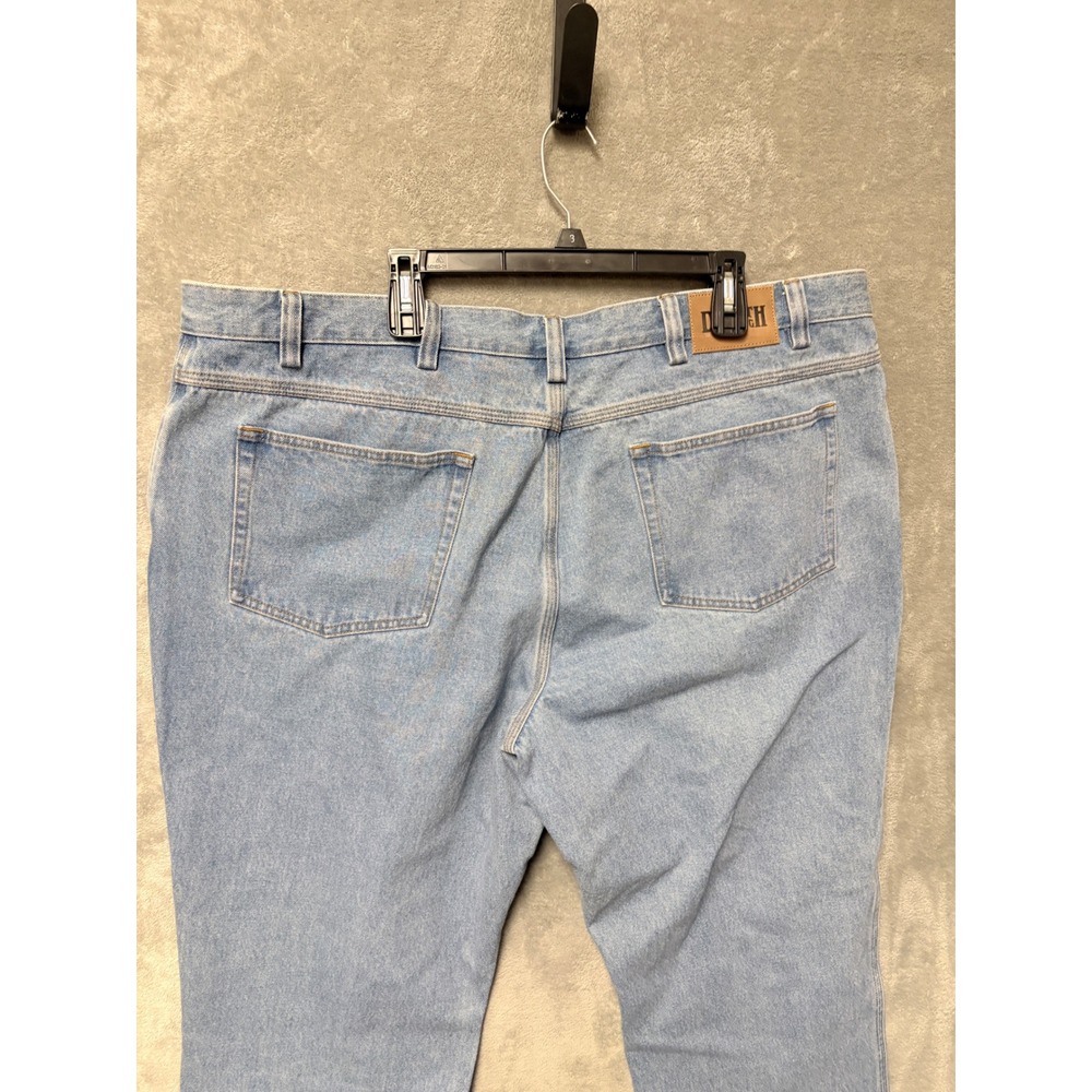 Duluth Trading Co‎ Mens Jeans Light Wash Denim Straight Fit 46x32 - Picture 7 of 12